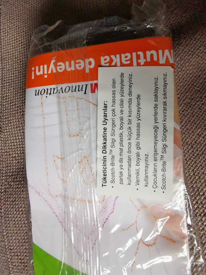 1 paket Scotch-Brite silgi sünger - Görsel 3