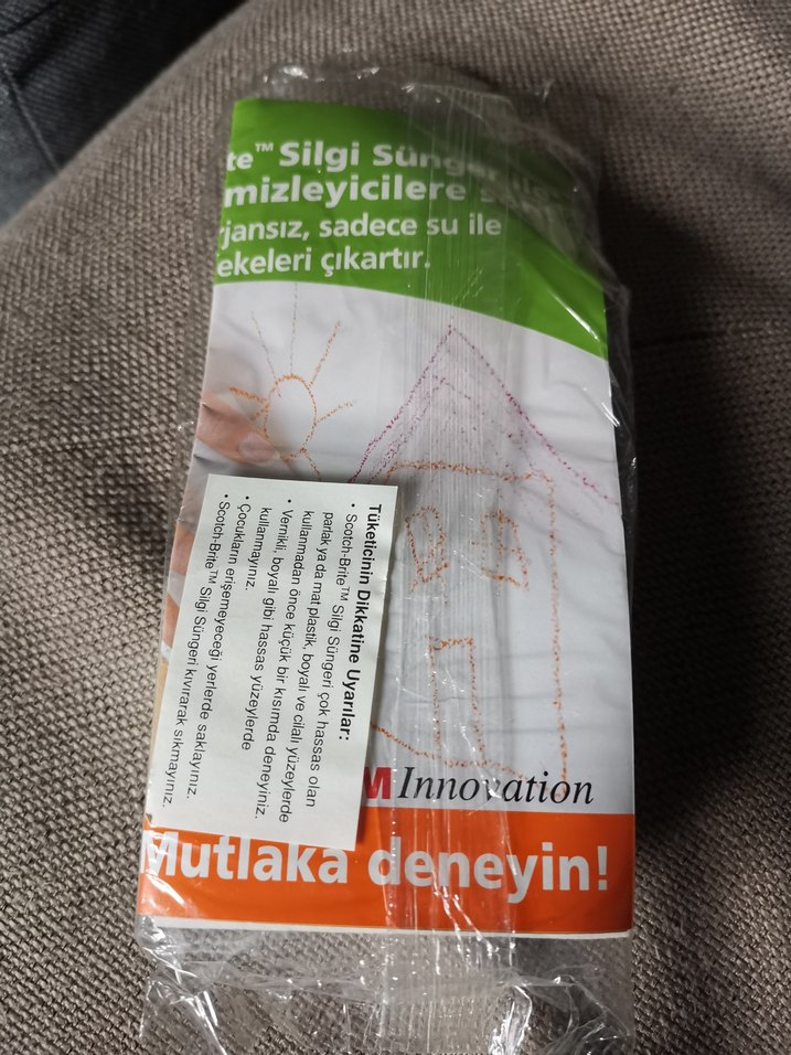 1 paket Scotch-Brite silgi sünger - Görsel 2