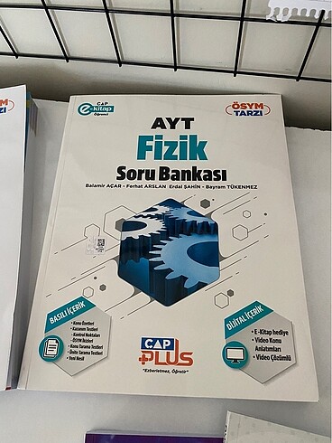 AYT ÇAP PLUS FİZİK SORU BANKASI