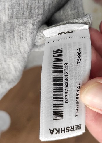 l Beden Gri Fermuarlı Erkek Sweatshirt