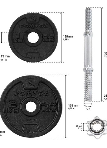 Decathlon Dambıl Seti