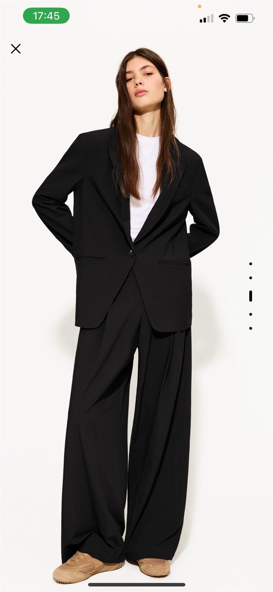 Kadın Siyah Blazer - Görsel 3