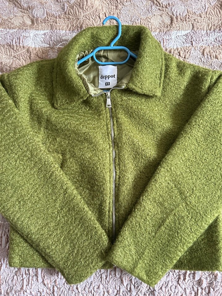 kaşe yün ceket - Görsel 3