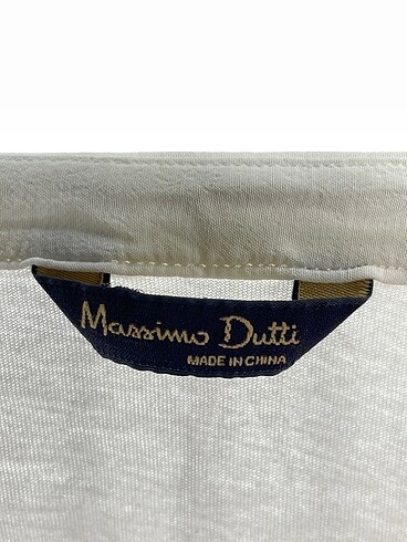 m Beden beyaz Renk Massimo Dutti Bluz %70 İndirimli.