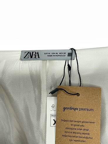 xl Beden kahverengi Renk Zara Yelek %70 İndirimli.