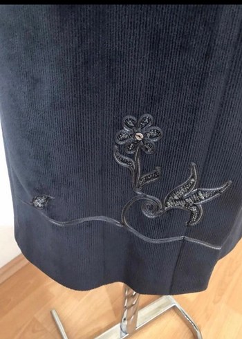 Antrqsitm fitilli kalın kadife kaban - Görsel 4