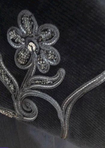 Antrqsitm fitilli kalın kadife kaban - Görsel 3