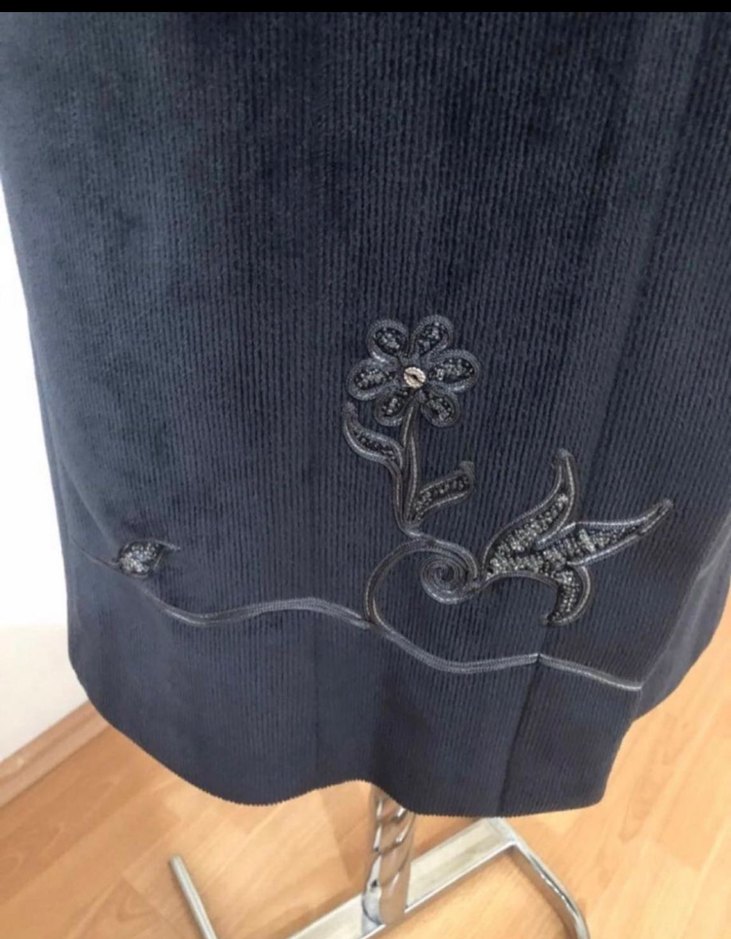 Antrqsitm fitilli kalın kadife kaban - Görsel 4