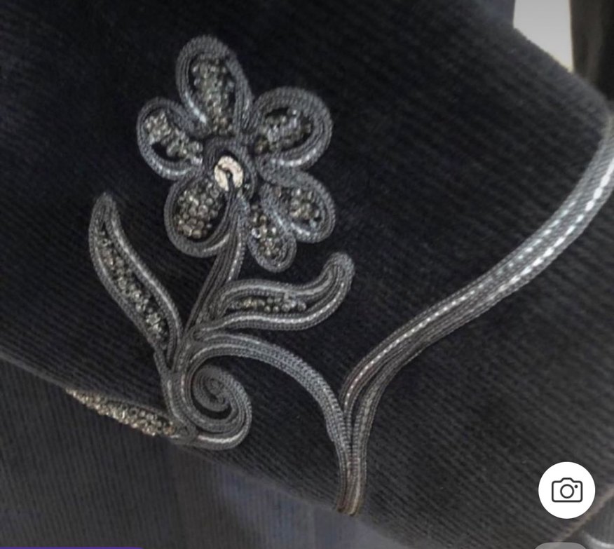 Antrqsitm fitilli kalın kadife kaban - Görsel 3