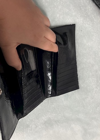 Guess Siyah Baskılı Fermuarlı Kadın Cüzdan - Görsel 3