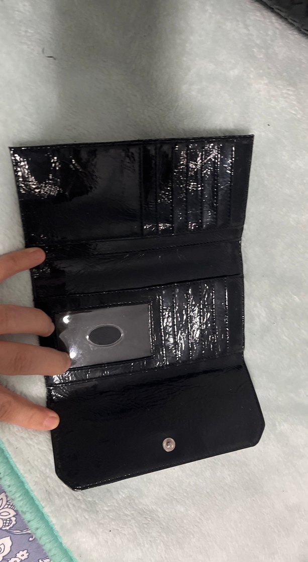 Guess Siyah Baskılı Fermuarlı Kadın Cüzdan - Görsel 2