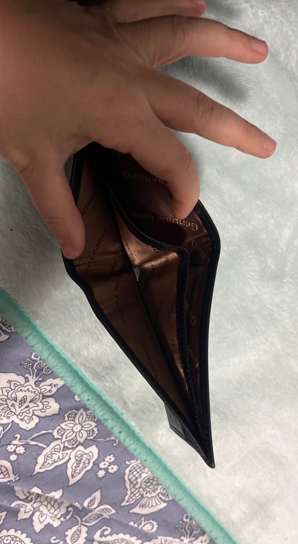 Siyah Deri Erkek Cüzdanı - Görsel 3