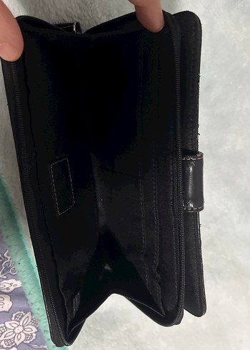 Desenli çok gözlü cüzdan - Görsel 2