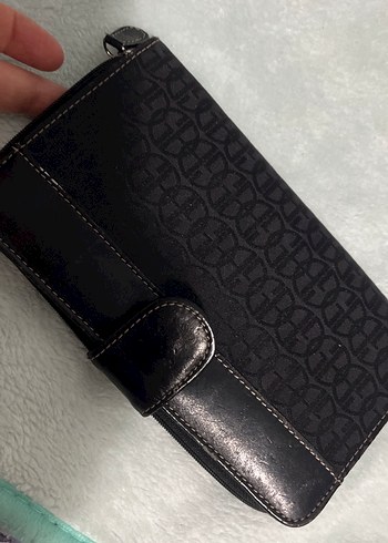 Desenli çok gözlü cüzdan - Görsel 5