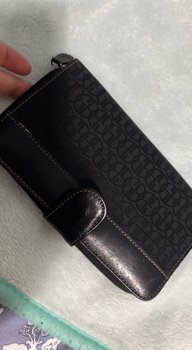 Desenli çok gözlü cüzdan - Görsel 5