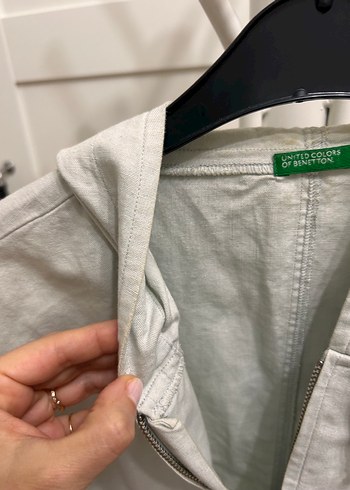 Benetton keten Gömlek - Görsel 3