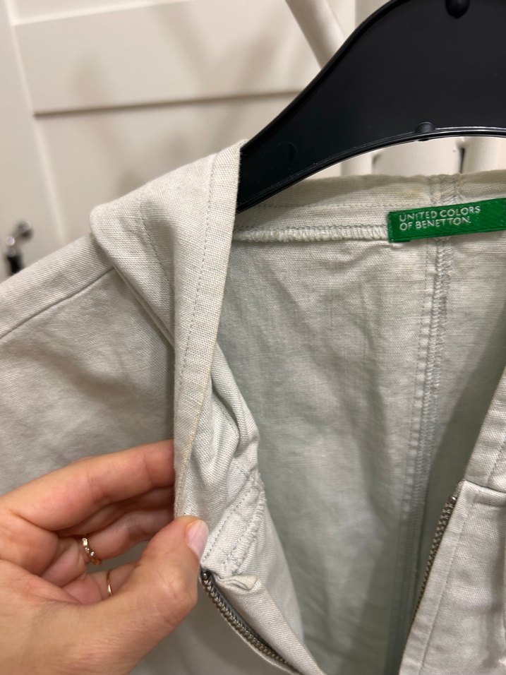 Benetton keten Gömlek - Görsel 3