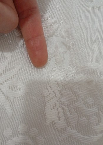 Diğer İşlemeli Gelin Beyaz Yatak Örtüsü