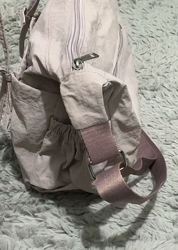 Fiyonk detaylı lila pembe çanta - Görsel 2