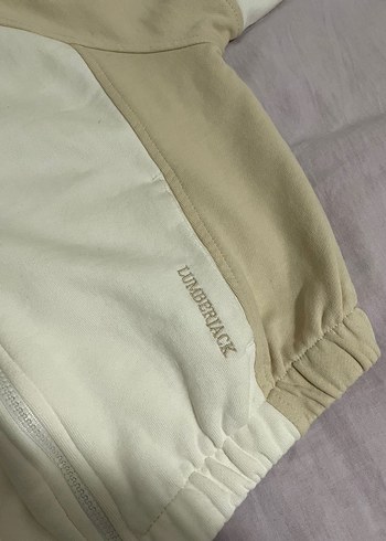 Düğmeli Kadın Bomber Ceket, Beyaz, Rahat Kesim - Görsel 4