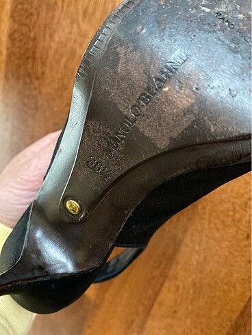 36,5 Beden siyah Renk Manolo Blahnik ayakkabı