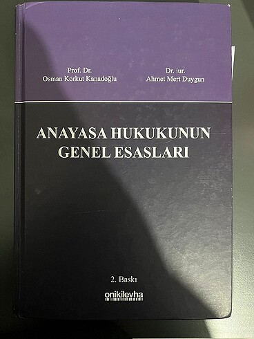 Anayasa Hukukunun Genel Esasları