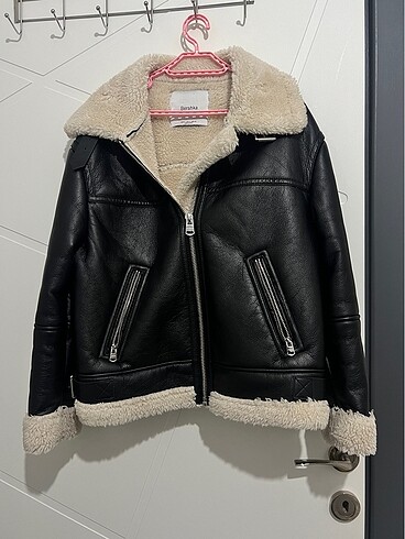 Bershka Siyah Suni Deri Ceket Bershka