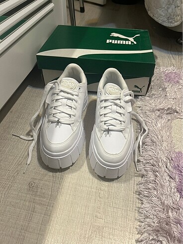 38 Beden beyaz Renk Puma kadın spor ayakkabı