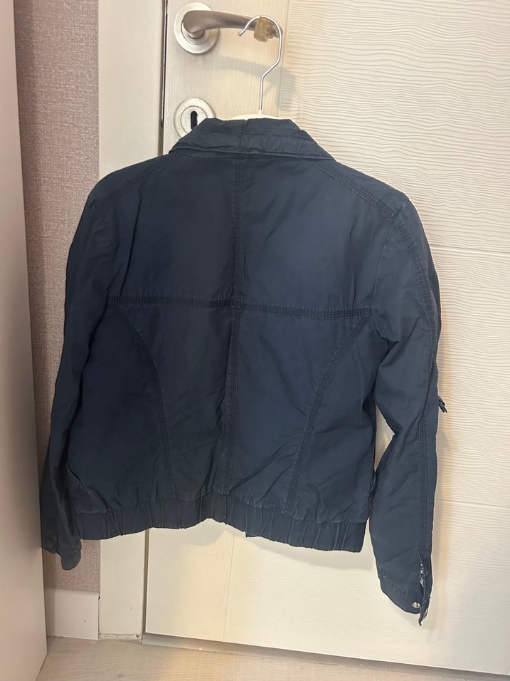 Lacivert Cep Detaylı Kadın Ceket - Görsel 2