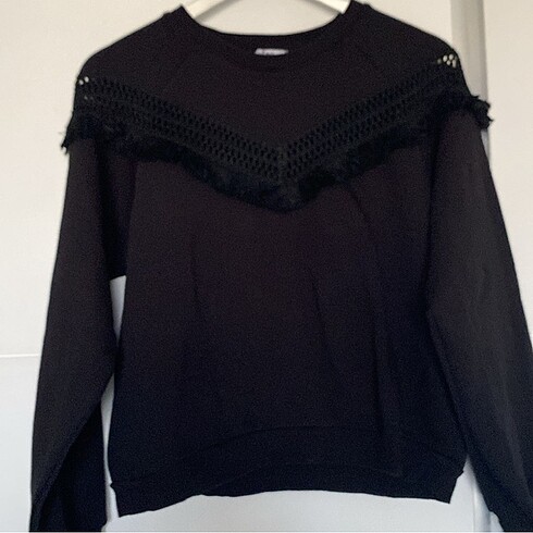 Diğer File detaylı sweatshirt