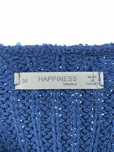 36 Beden mavi Renk Happiness Kazak / Triko %70 İndirimli.