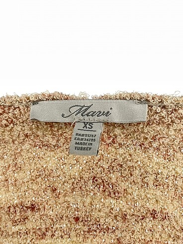 xs Beden ten rengi Renk Mavi Jeans Kazak / Triko %70 İndirimli.