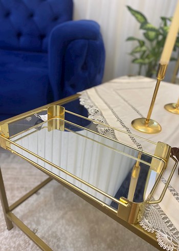 Gold organizer,söz nişan tepsisi ,dekorasyon