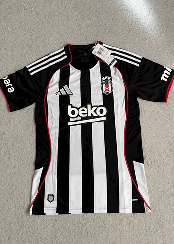 Adidas Besiktas Siyah Beyaz Cizgili Adidas Forma