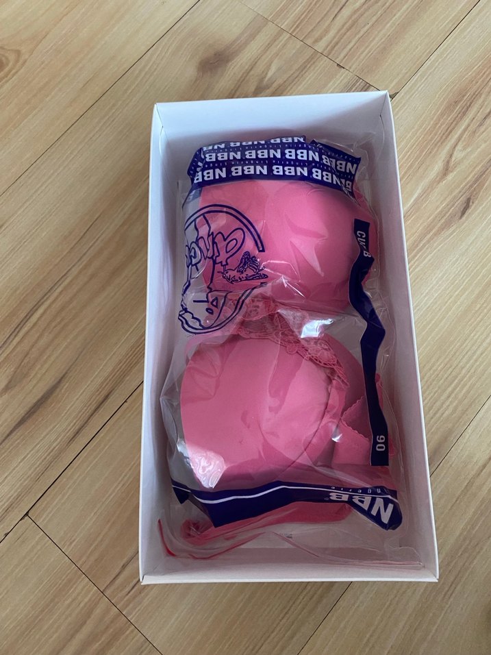 Pembe Baskılı Mini Sütyen NBB 90 - Görsel 2