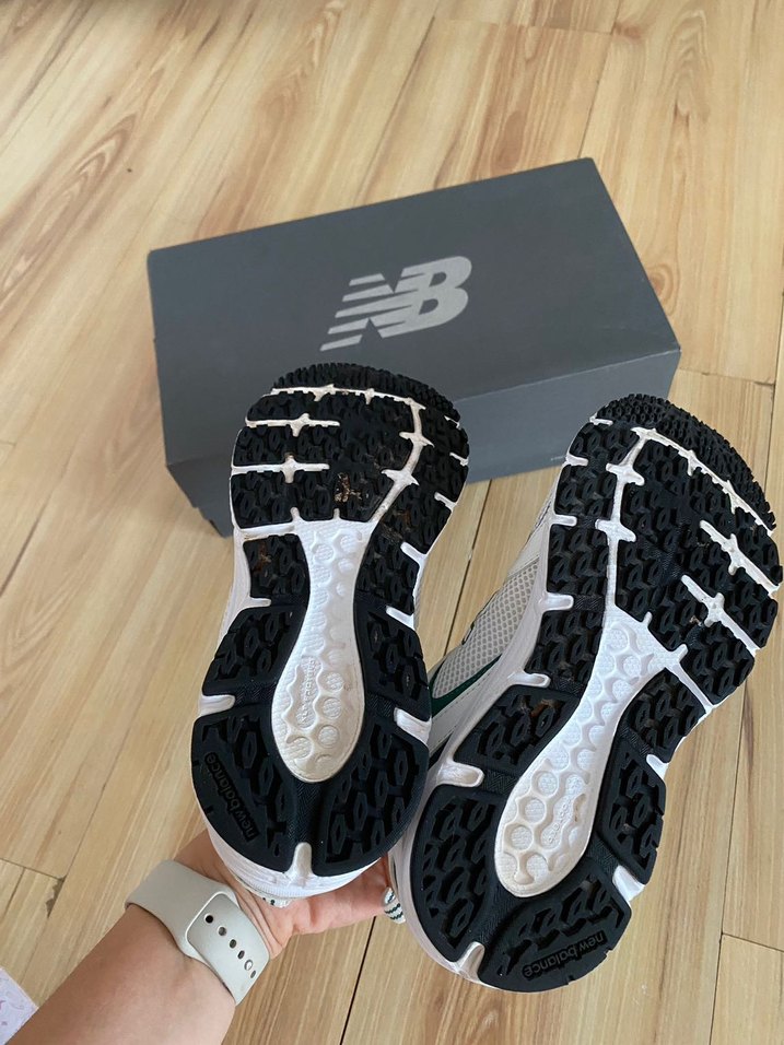 New Balance Beyaz Gri Platform Spor Ayakkabı - Görsel 3