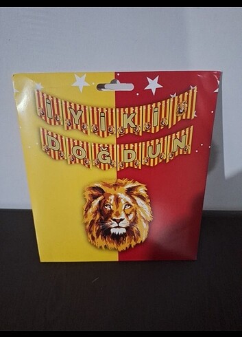 Galatasaray doğum günü süsü
