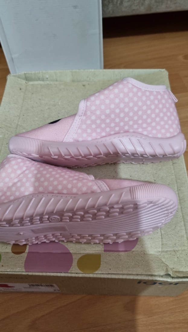 Kız Çocuk Pembe Minnie Mouse Sıcak Panduf - Görsel 2