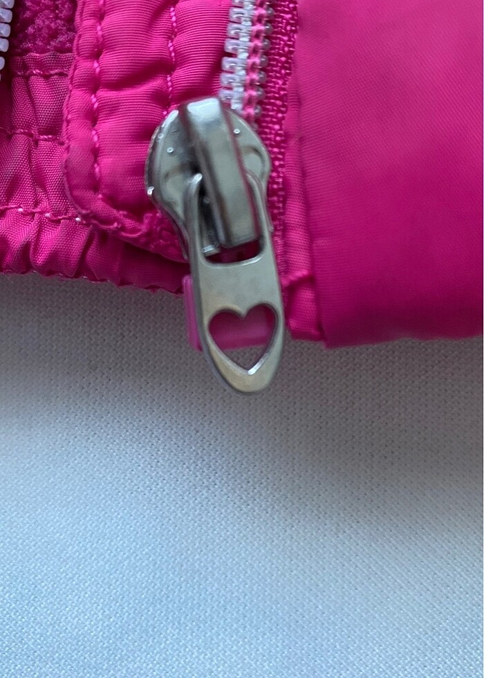 Defacto pembe cocuk yelek/mont - Görsel 3