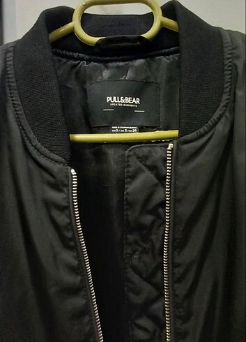 s Beden siyah Renk Pull bear bomber