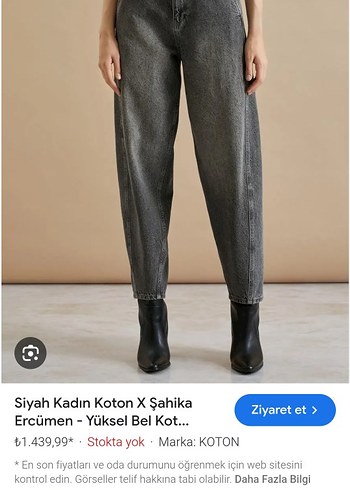 Beyaz Kadın Pamuklu Regular Fit Jean - Görsel 9