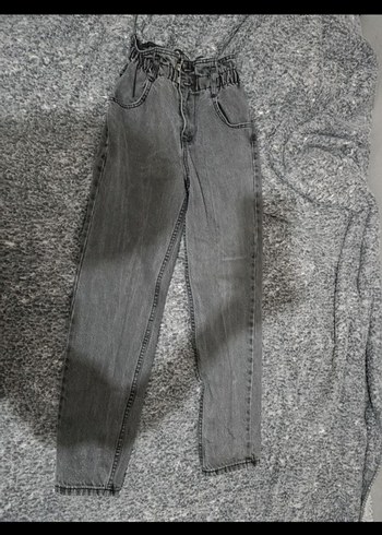 Beyaz Kadın Pamuklu Regular Fit Jean - Görsel 4