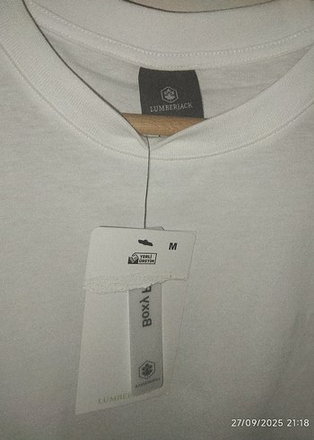 Kadın Beyaz Baskılı Kısa Kollu Tişört - Görsel 3