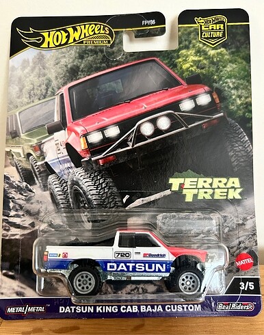 Beden Hotwheels Premium Terra Trek 3 adet