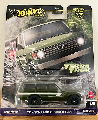 Beden Renk Hotwheels Premium Terra Trek 3 adet