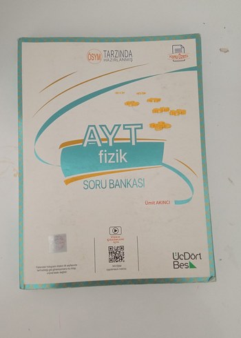 AYT Fizik Soru Bankası Ümit Akıncı