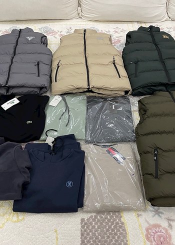 Erkek Gri Fermuarlı Kolsuz Streetwear Yelek - Görsel 2