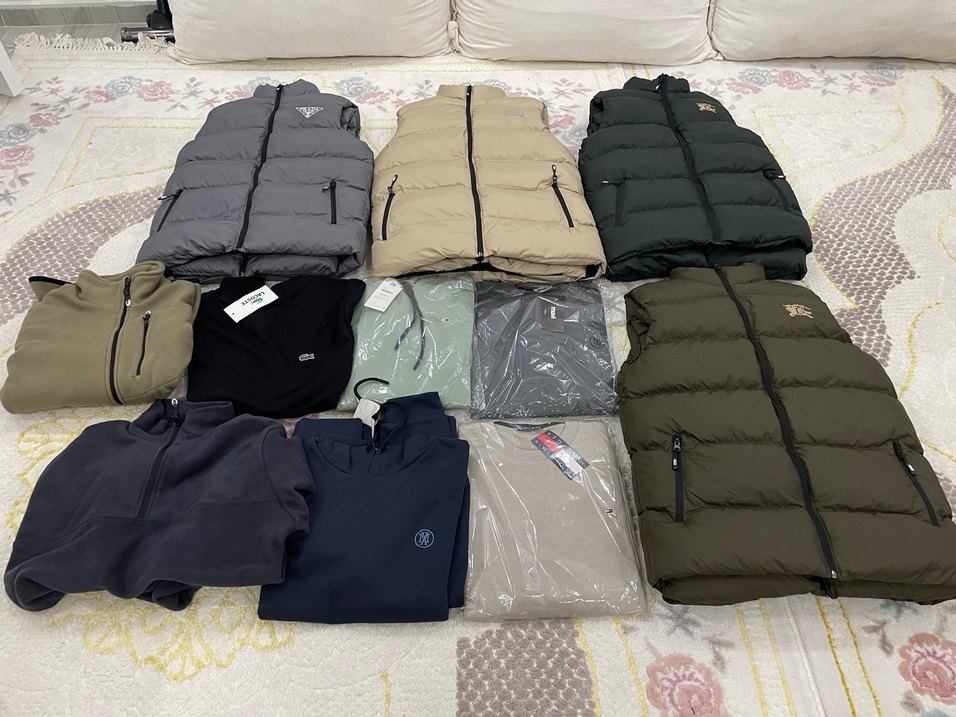 Erkek Gri Fermuarlı Kolsuz Streetwear Yelek - Görsel 2