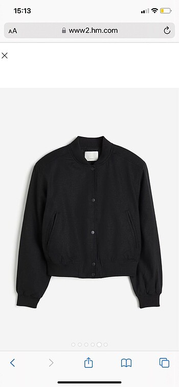 H&M pilot ceket