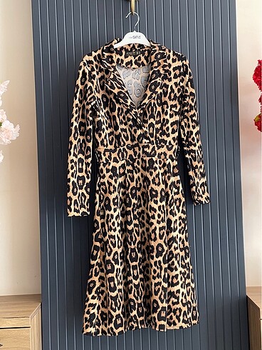 Leopar elbise